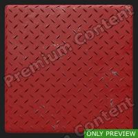 PBR painted metal red preview 0002